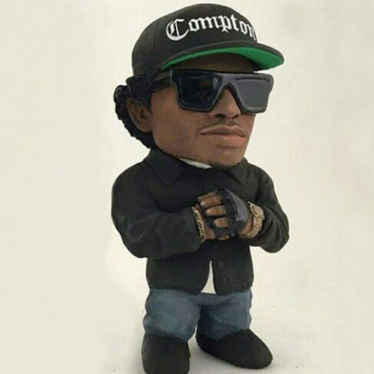 Tiny tributes to hip-hop history. Our miniature figure of Eazy-E honors the pioneers of old-school rap. These sleek, iconic designs capture the essence of an era. Perfect for any music lover's display."